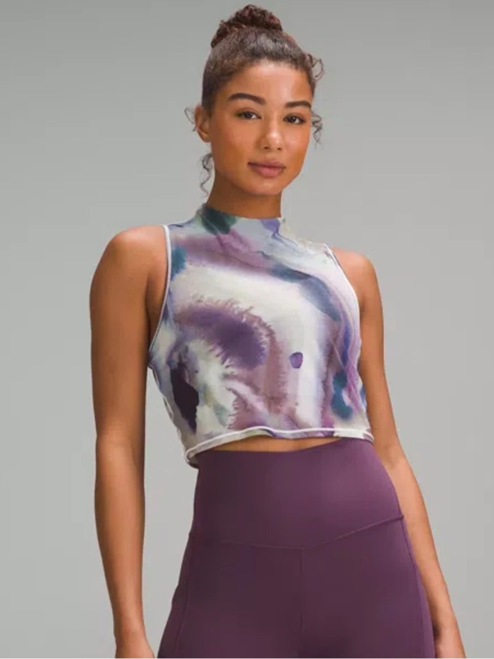 Lululemon keyhole mesh tank